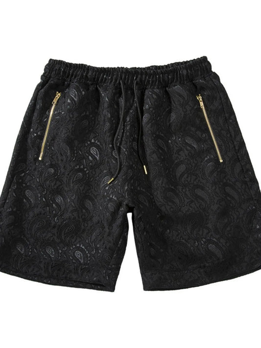 Men's Drawstring Printed Shorts Carauana Store