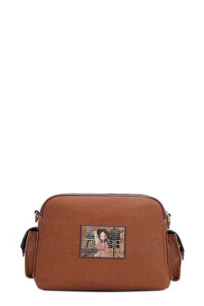 Nicole Lee USA Multi Pocket Messenger Bag Carauana Store