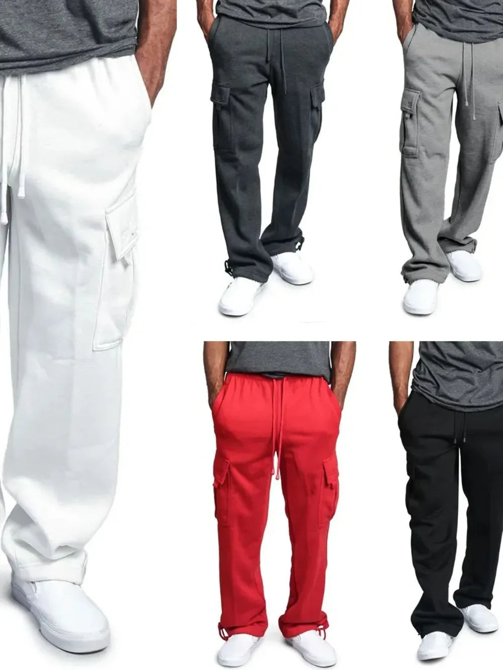 Men's Full Size Drawstring Pants Plus Size Carauana Store