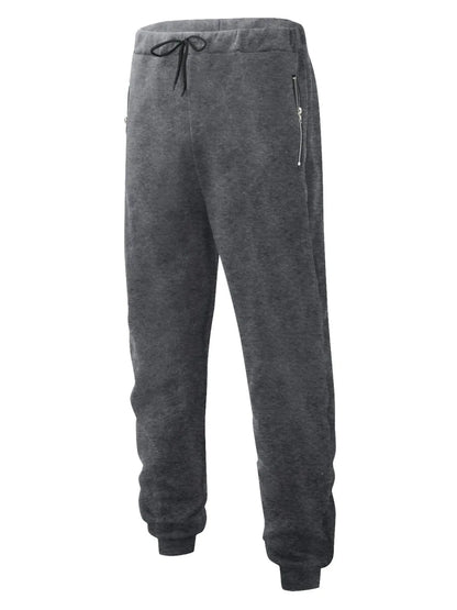 Men's Full Size Drawstring Pants with Pockets Plus Size Carauana Store