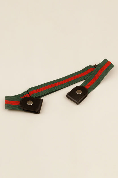 PU Elastic Snap Closure Belt Carauana Store