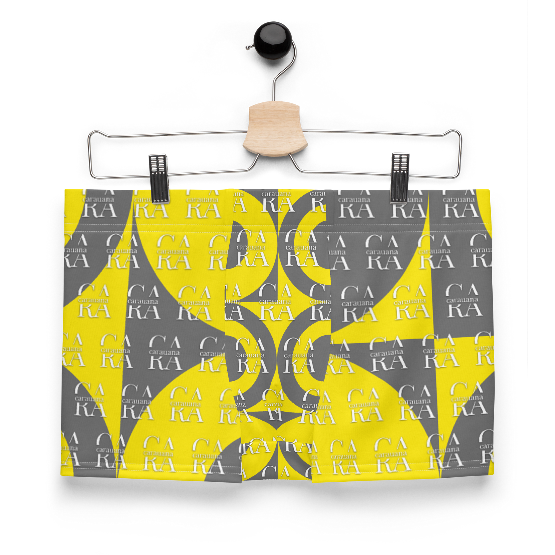Boxer Briefs CaRaUaNa Grey Yellow Carauana Store