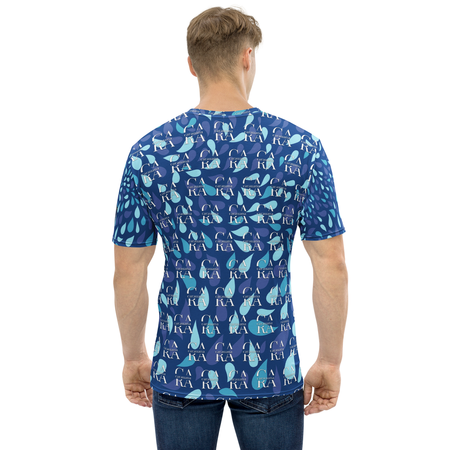 CaRaUaNa Men's t-shirt blue sky Carauana Store