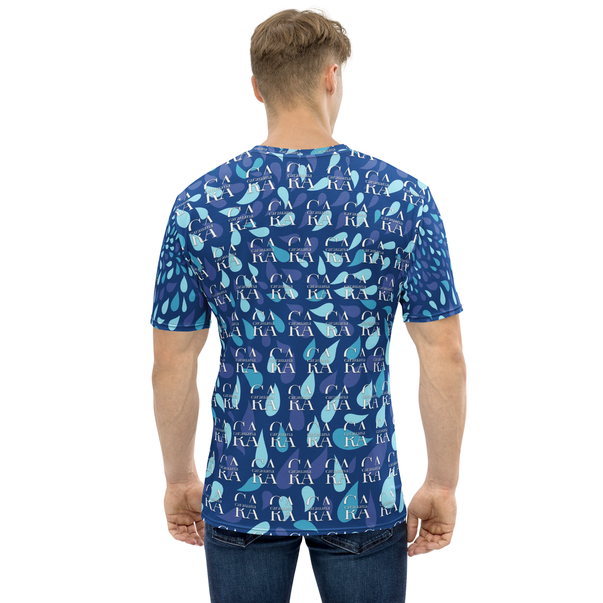 CaRaUaNa Men's t-shirt blue sky Carauana Store