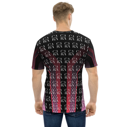 CaRaUaNa Men's t-shirt black Pink Carauana Store