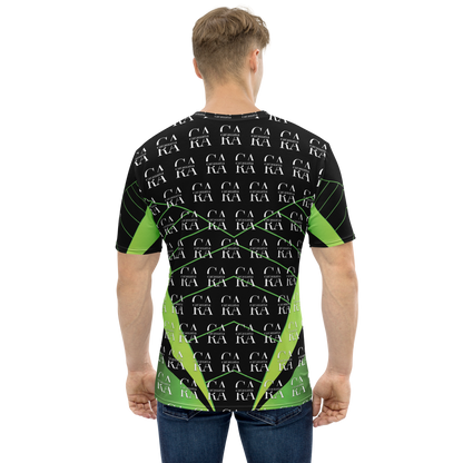 CaRaUaNa Men's t-shirt black Green Carauana Store