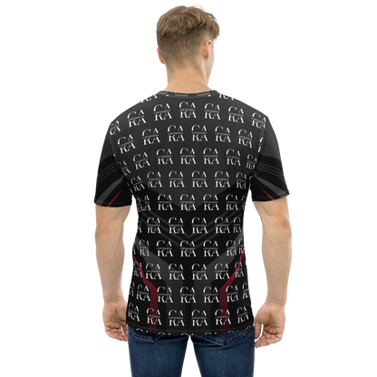CaRaUaNa Men's t-shirt black Elegant Carauana Store