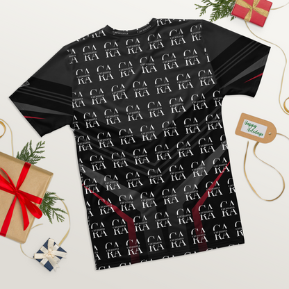 CaRaUaNa Men's t-shirt black Elegant Carauana Store