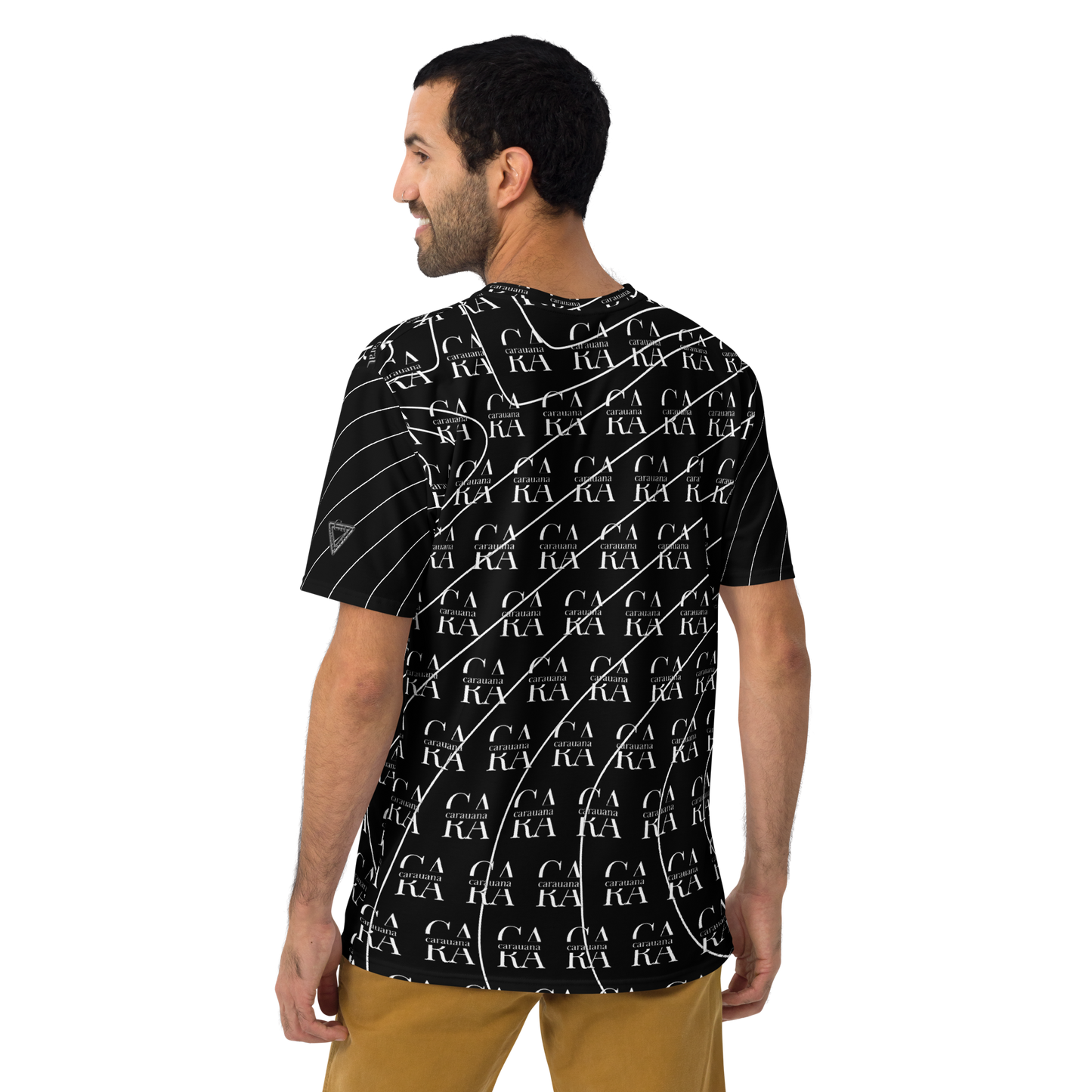 CaRaUaNa Men's t-shirt black LUX Carauana Store