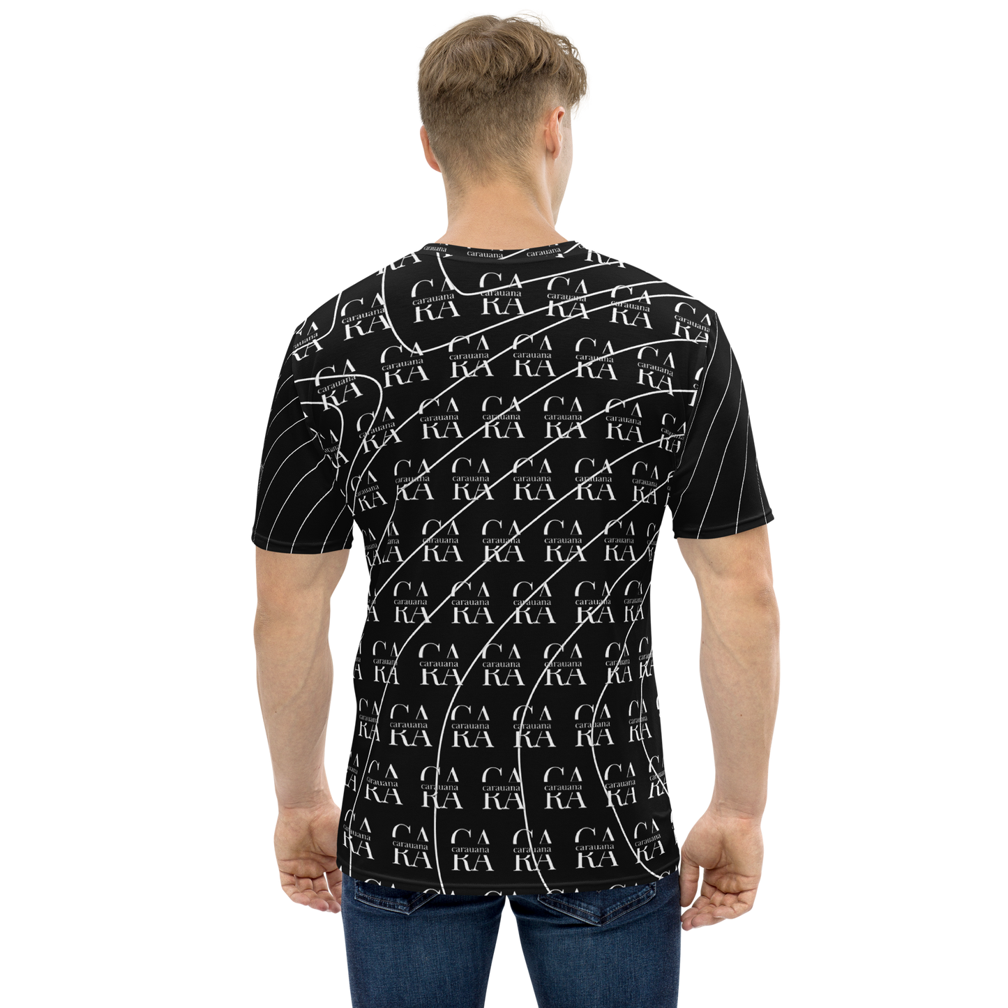 CaRaUaNa Men's t-shirt black LUX Carauana Store