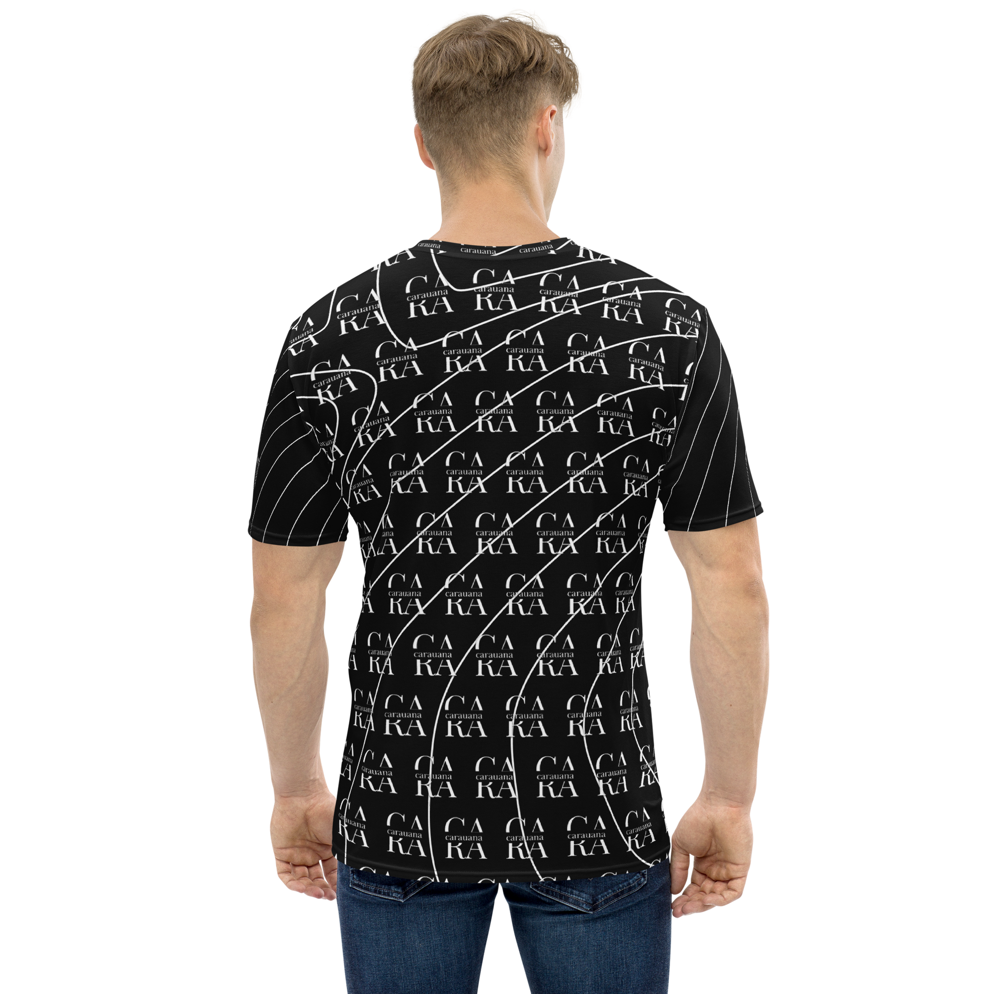 CaRaUaNa Men's t-shirt black LUX Carauana Store