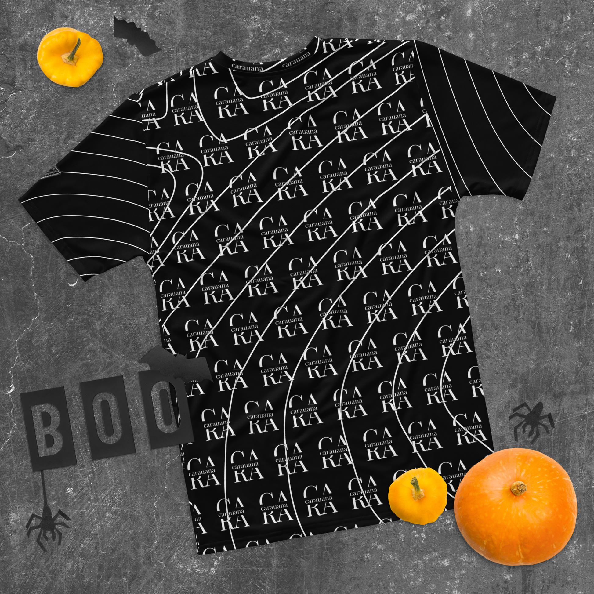 CaRaUaNa Men's t-shirt black LUX Carauana Store