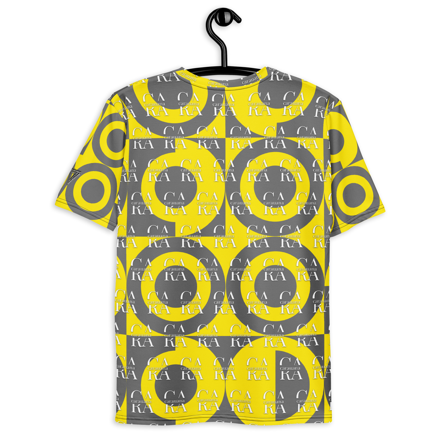 CaRaUaNa Men's t-shirt Grey Yellow Carauana Store