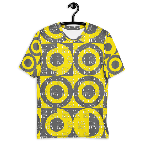 CaRaUaNa Men's t-shirt Grey Yellow