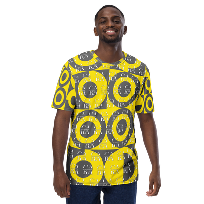 CaRaUaNa Men's t-shirt Grey Yellow Carauana Store