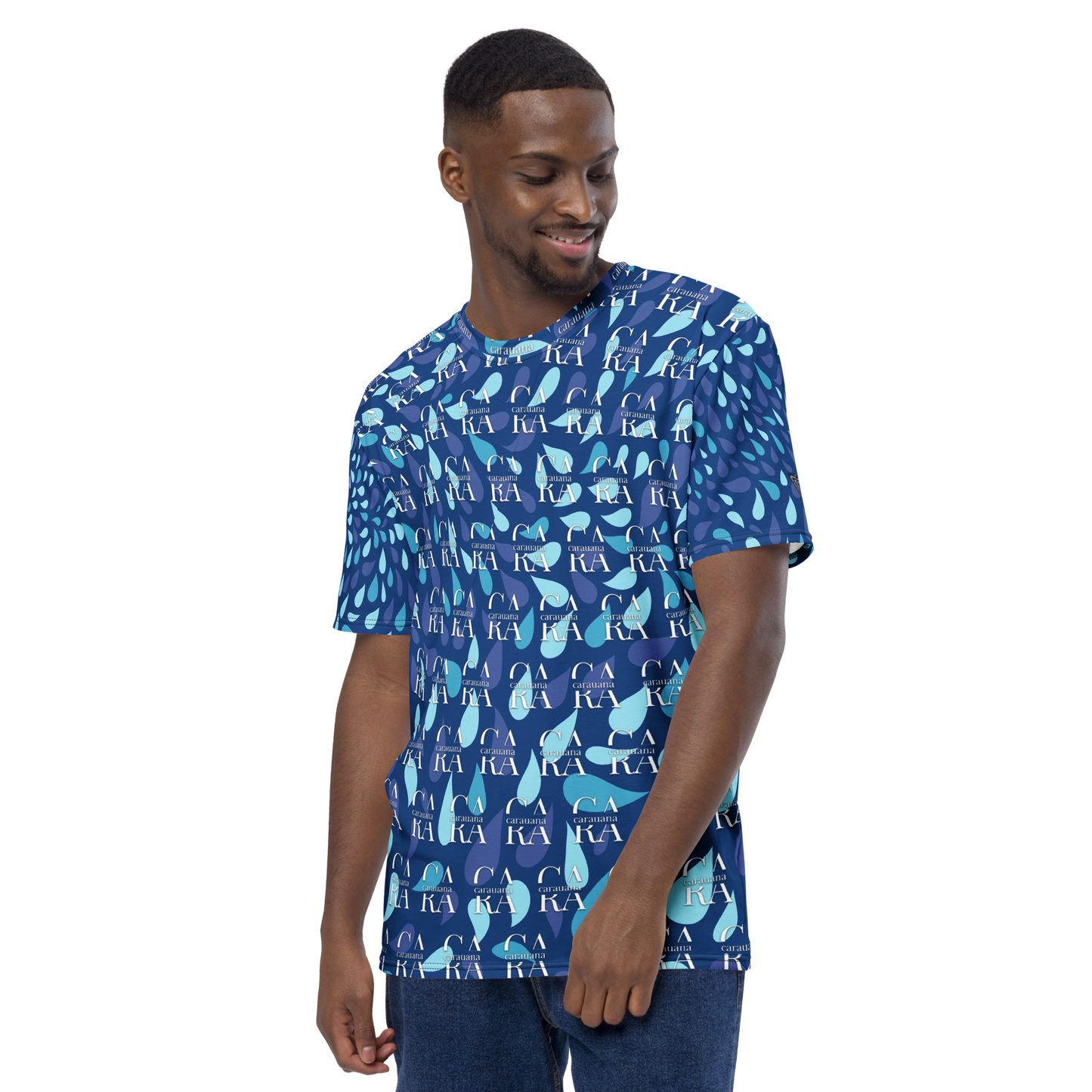 CaRaUaNa Men's t-shirt blue sky Carauana Store
