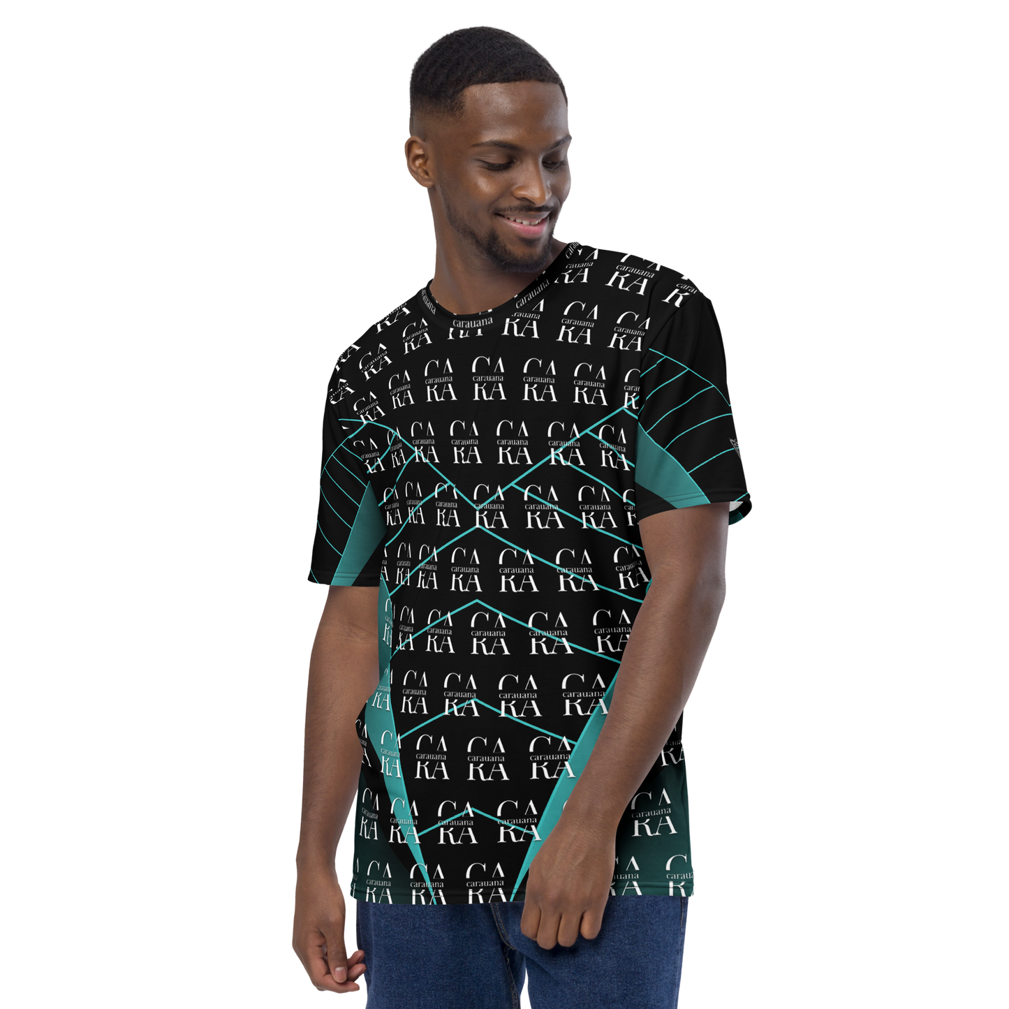 CaRaUaNa Men's t-shirt Green Famous Carauana Store