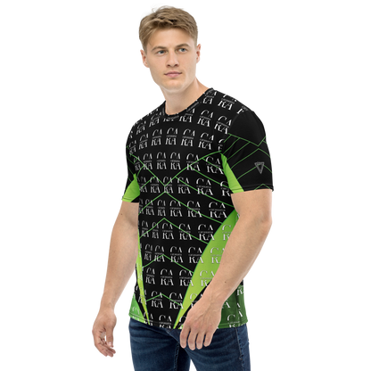 CaRaUaNa Men's t-shirt black Green Carauana Store