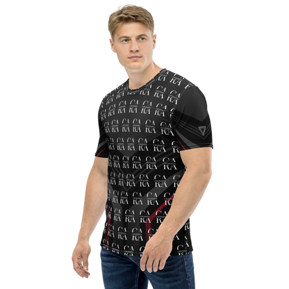 CaRaUaNa Men's t-shirt black Elegant Carauana Store