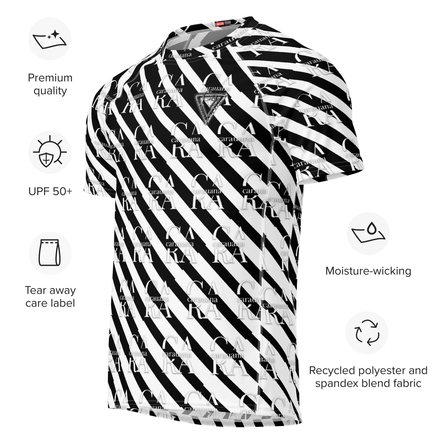 Original CaRaUaNa Rash Guard Brand Edition V109 Carauana Store