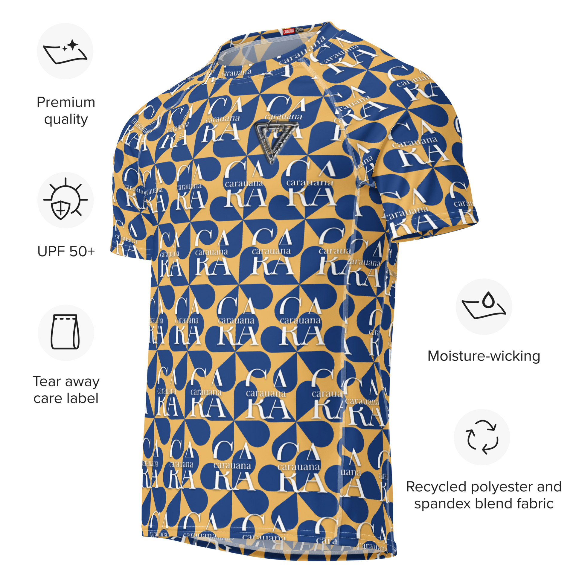 Original CaRaUaNa Rash Guard Brand Edition V103 Carauana Store