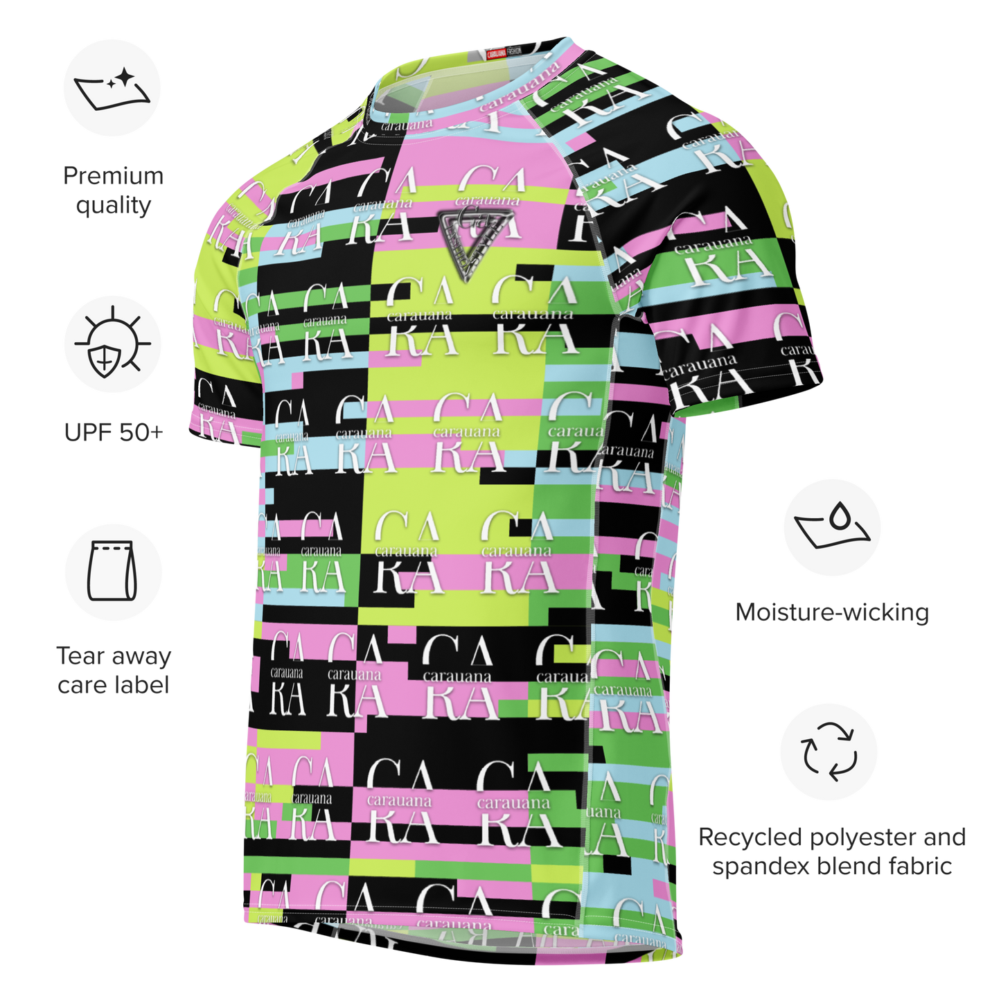 Original CaRaUaNa Rash Guard Brand Edition V98 Carauana Store