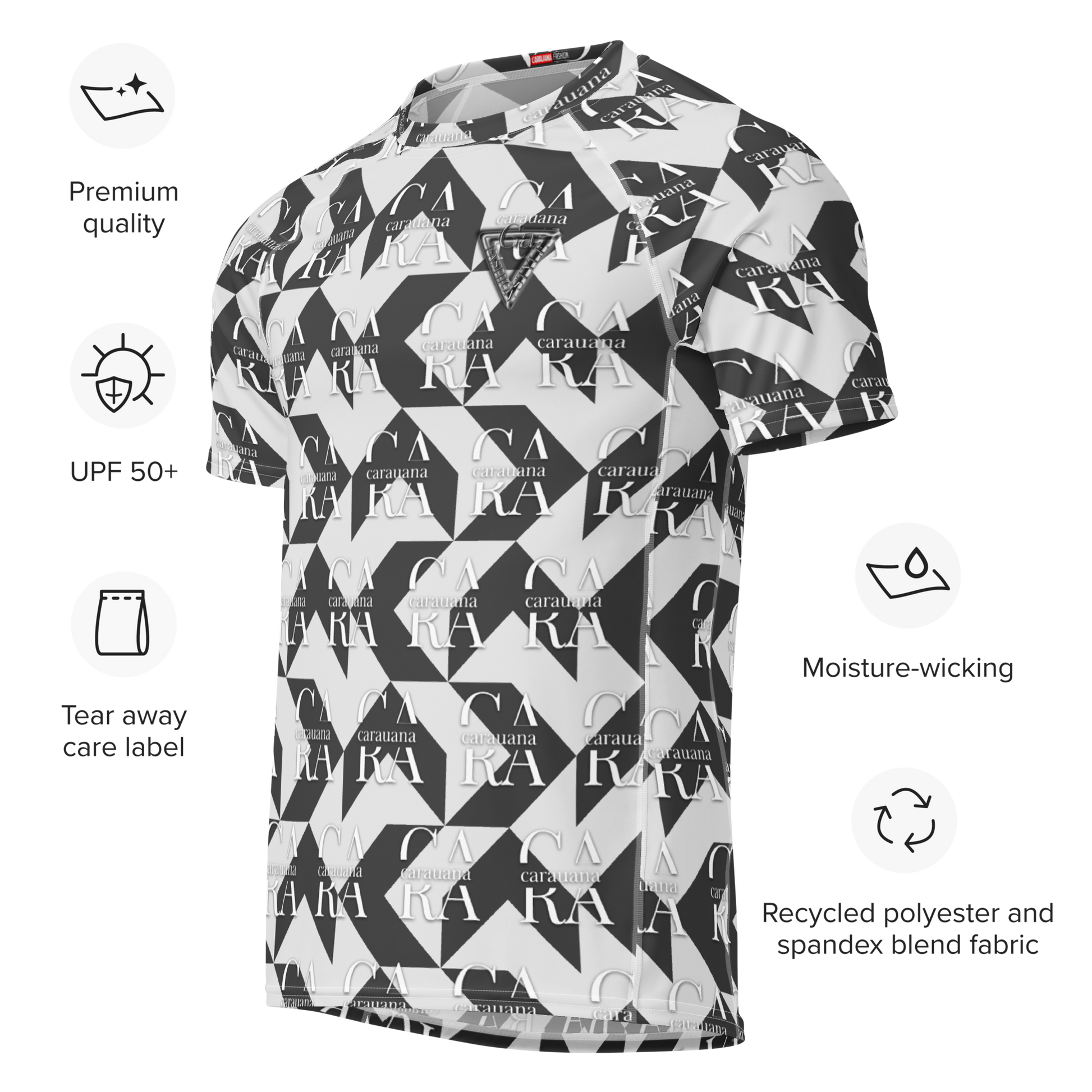 Original CaRaUaNa Rash Guard Edition V92 Carauana Store