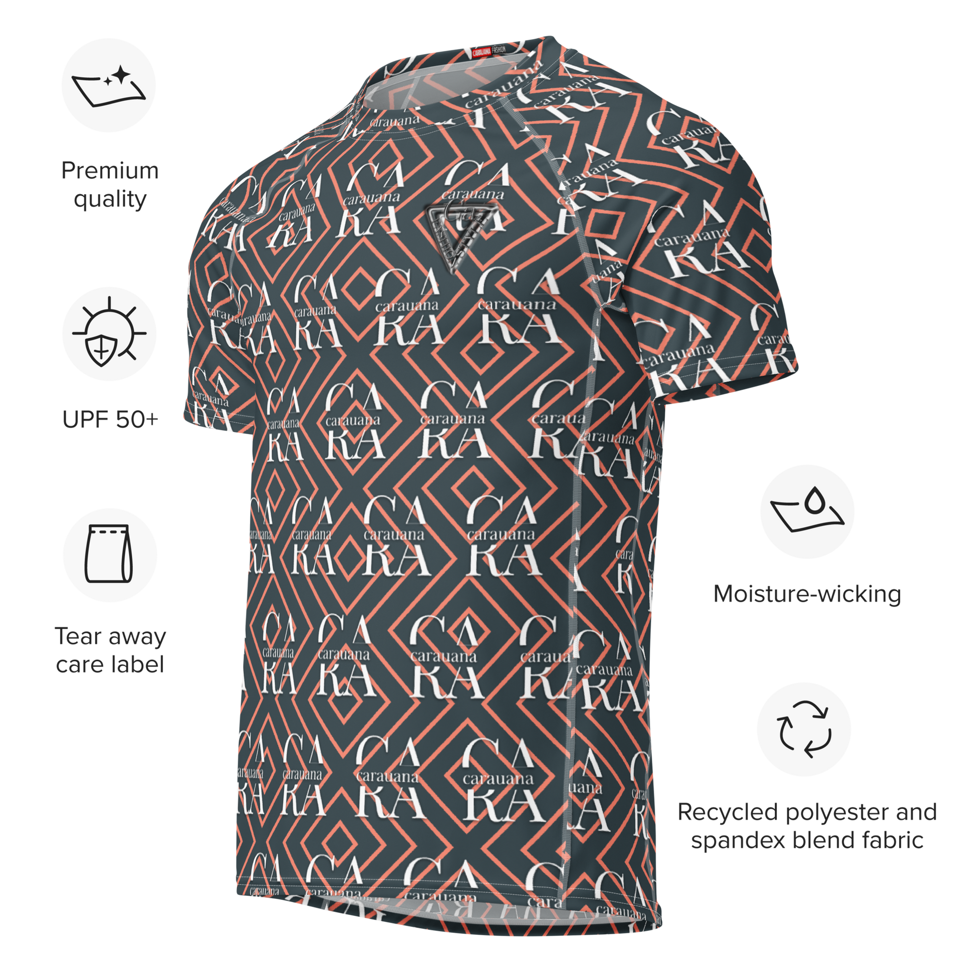 Original CaRaUaNa Rash Guard Edition V85 Carauana Store