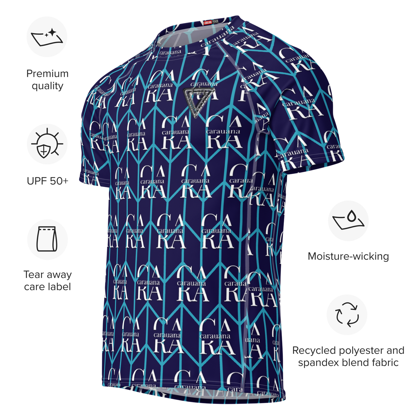 Original CaRaUaNa Rash Guard Edition V72 Carauana Store