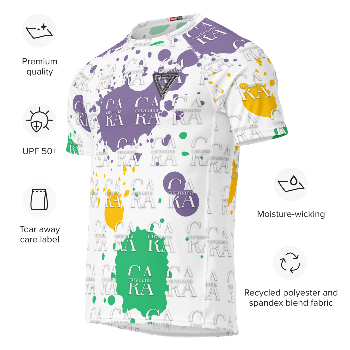 Original CaRaUaNa Rash Guard Edition V68 Carauana Store