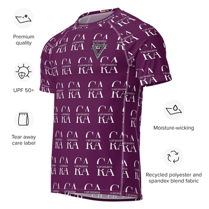 Original CaRaUaNa Rash Guard - Tyrian Purple Carauana Store