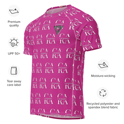 Original CaRaUaNa Rash Guard - Medium Red Violet Carauana Store