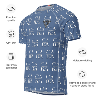 Original CaRaUaNa Rash Guard - Kashmir Blue Carauana Store