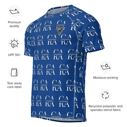 Original CaRaUaNa Rash Guard - Dark Cerulean Carauana Store