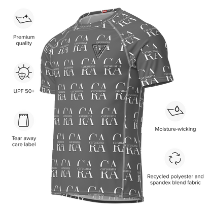 🩶 Original CaRaUaNa Rash Guard – Grey Carauana Store