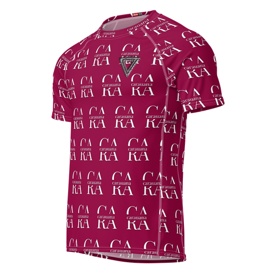 Original CaRaUaNa Rash Guard - Burgundy Carauana Store