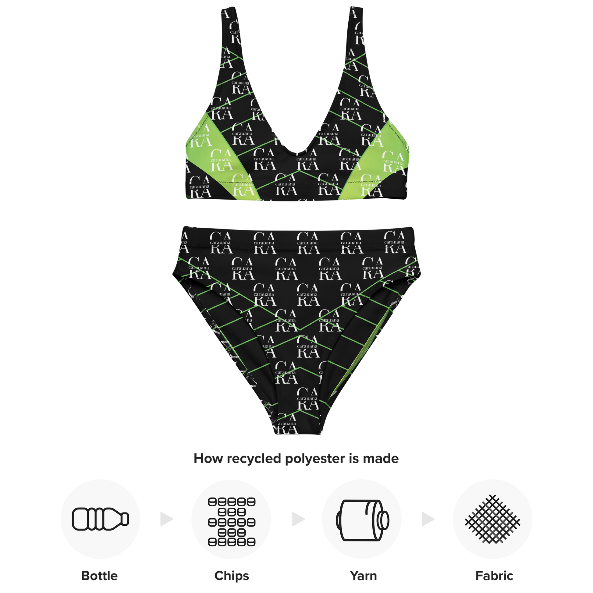 Original CaRaUaNa Costume Sets black Green Carauana Store