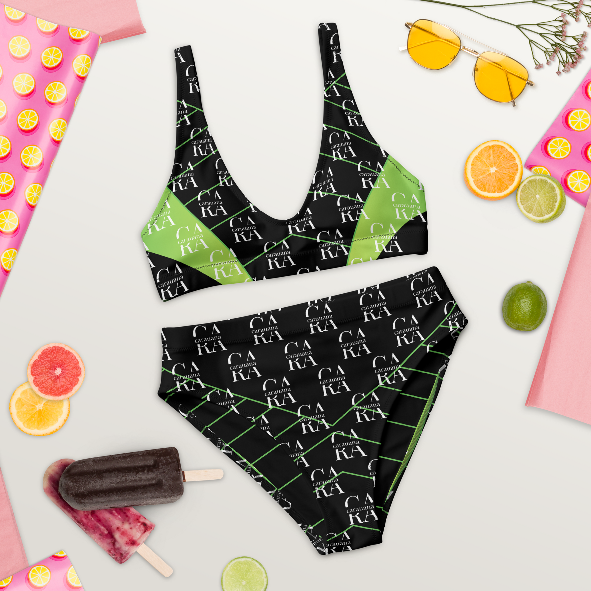 Original CaRaUaNa Costume Sets black Green Carauana Store