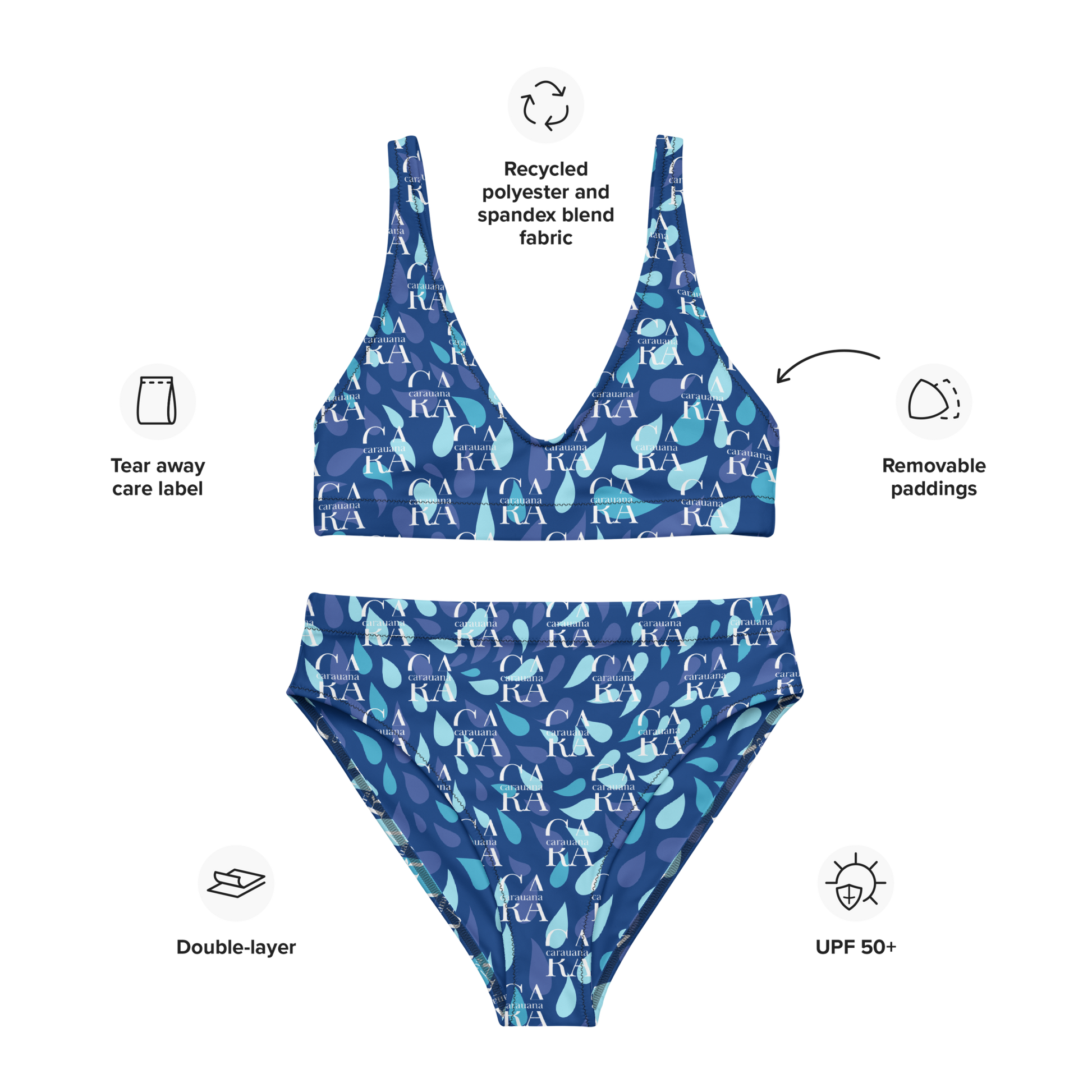 Original CaRaUaNa Costume Sets Blue Sky Carauana Store