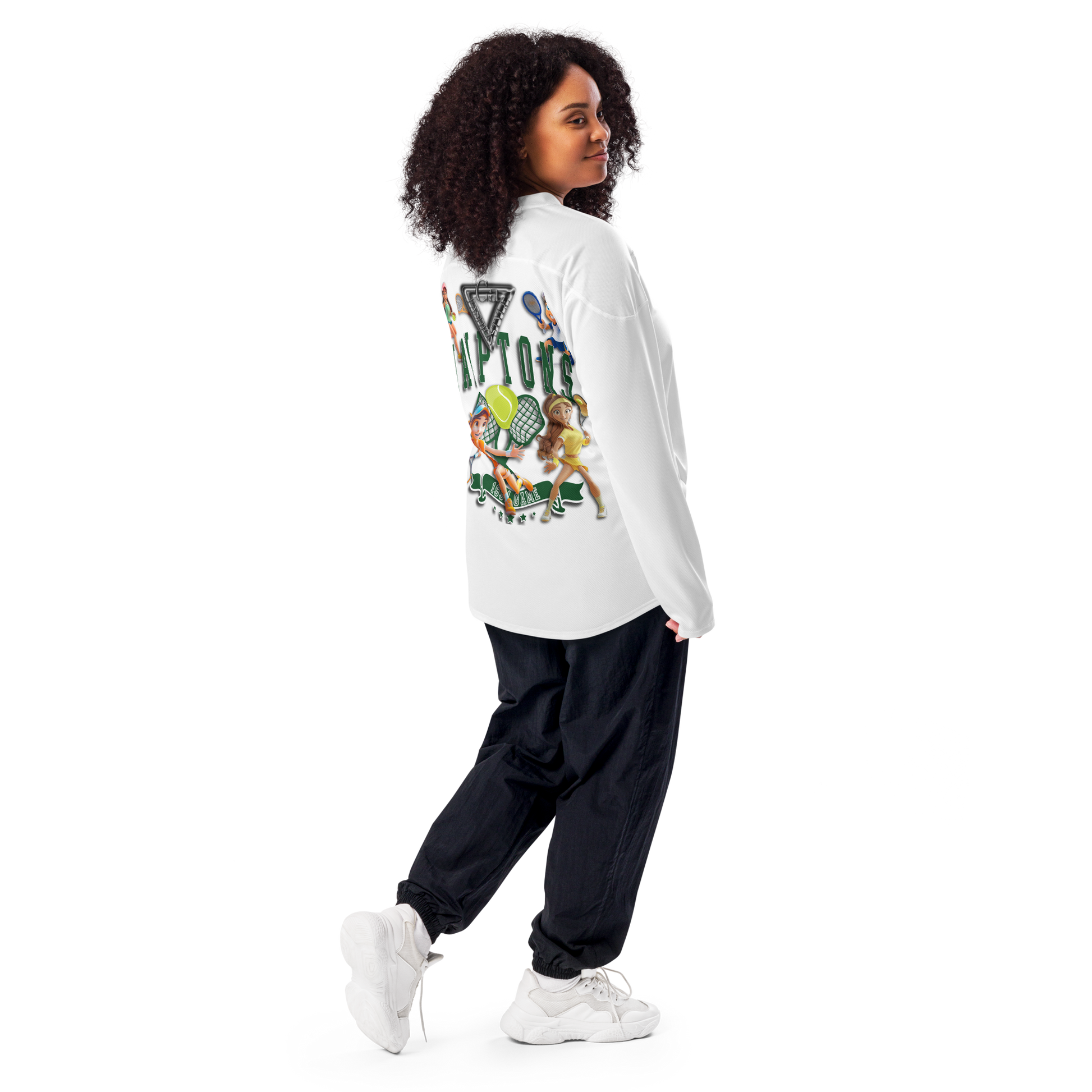 🎾 CaRaUaNa Premium® Tennis Sweatshirt – White Carauana Store