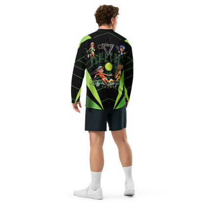 🥎 Premium® Sweatshirt CaRaUaNa – Tennis Black Green Carauana Store