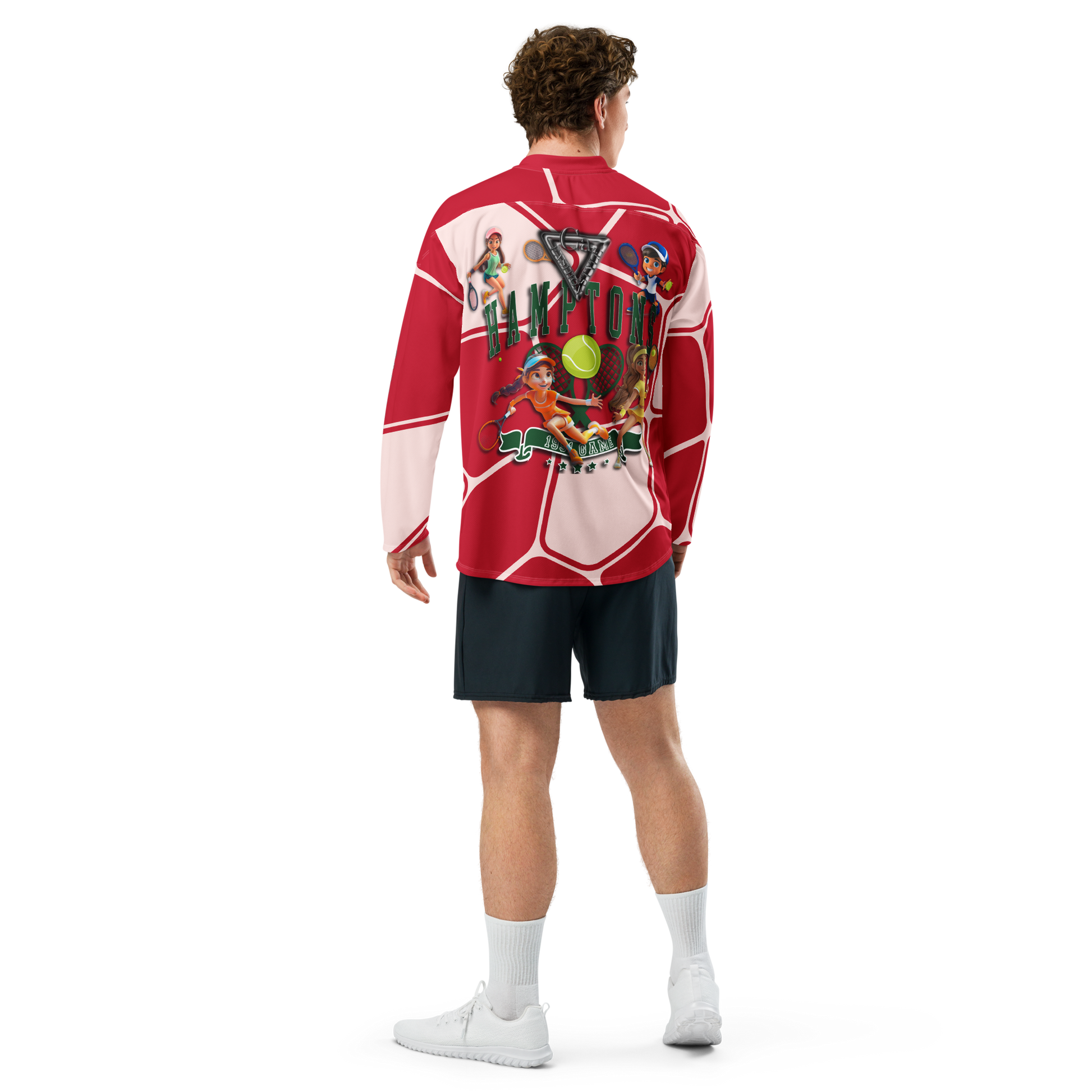 🎾 Premium® Sweatshirt CaRaUaNa Tennis Red Carauana Store