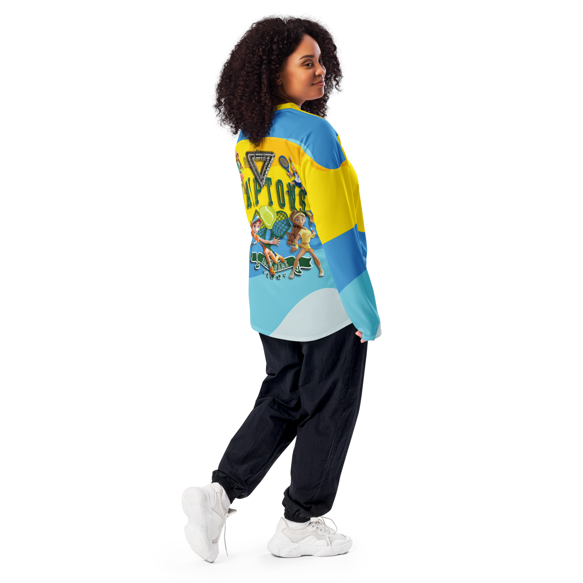 🥎 Premium® CaRaUaNa Tennis Sweatshirt – Yellow Carauana Store