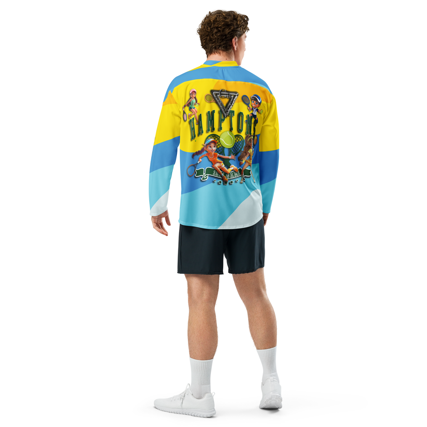 🥎 Premium® CaRaUaNa Tennis Sweatshirt – Yellow Carauana Store