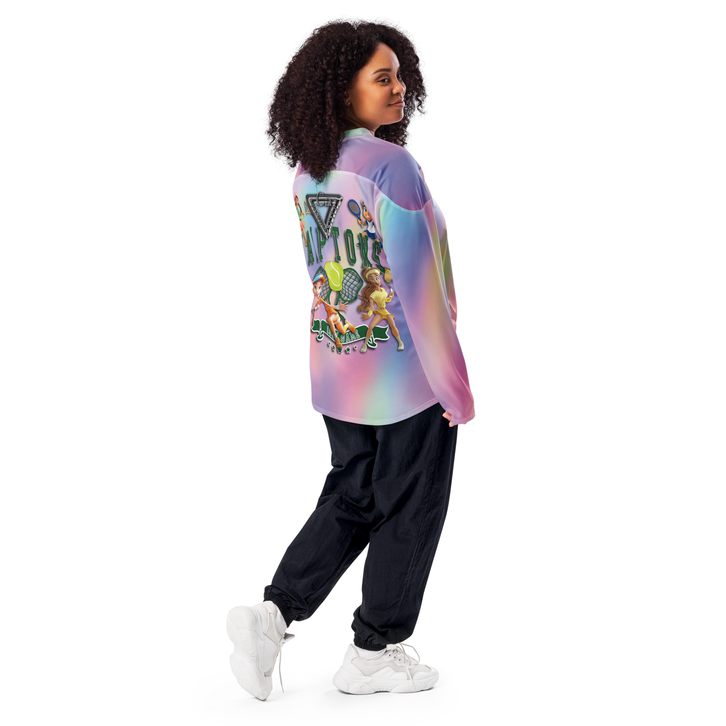 🥎 Premium® CaRaUaNa Tennis Sweatshirt – Gradient Carauana Store