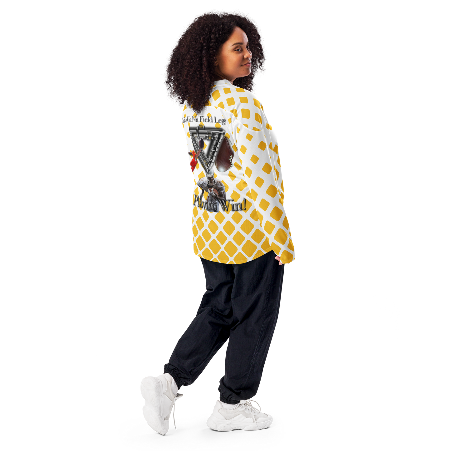 🏈 CaRaUaNa American Football Sweatshirt – Orange Edition Carauana Store