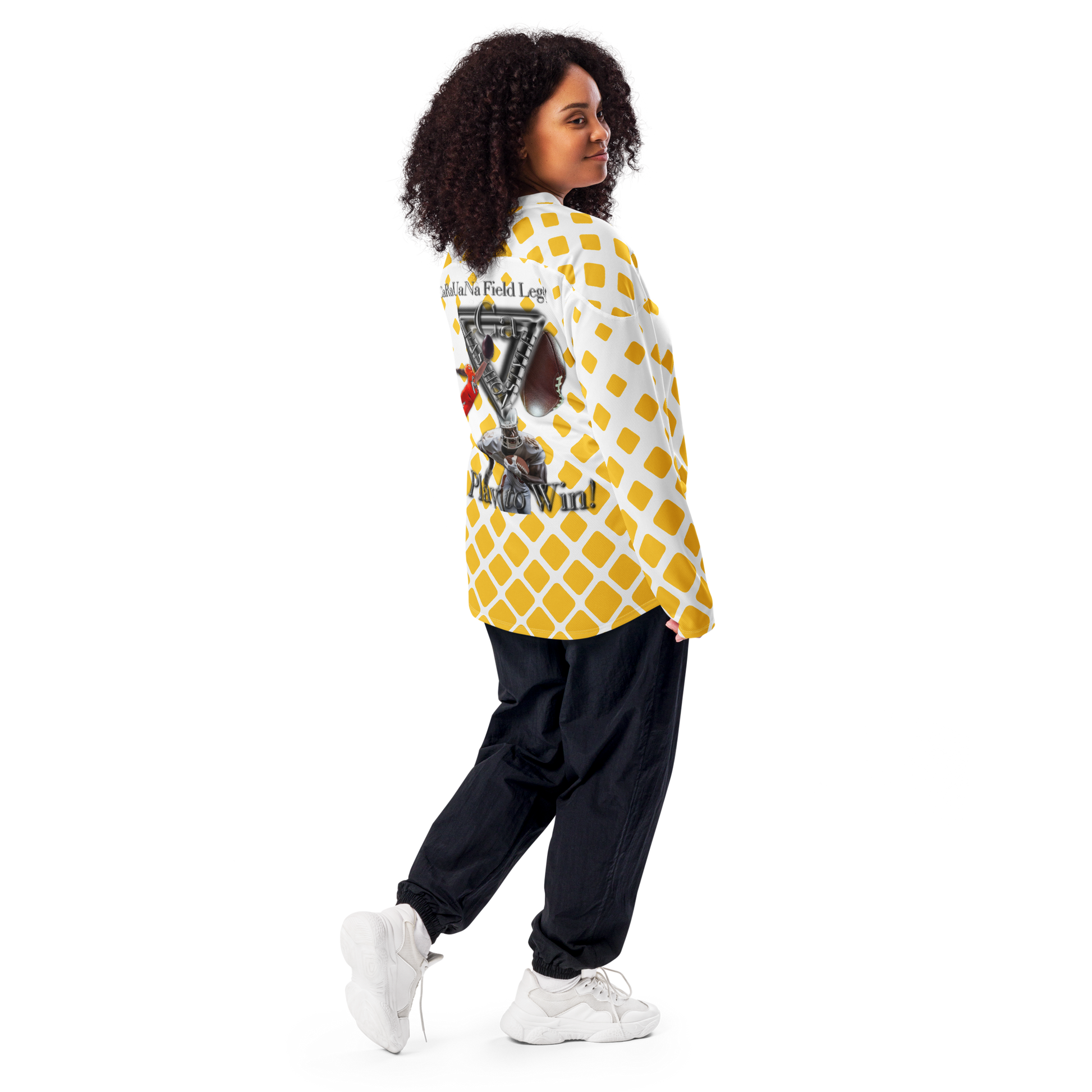 🏈 CaRaUaNa American Football Sweatshirt – Orange Edition Carauana Store