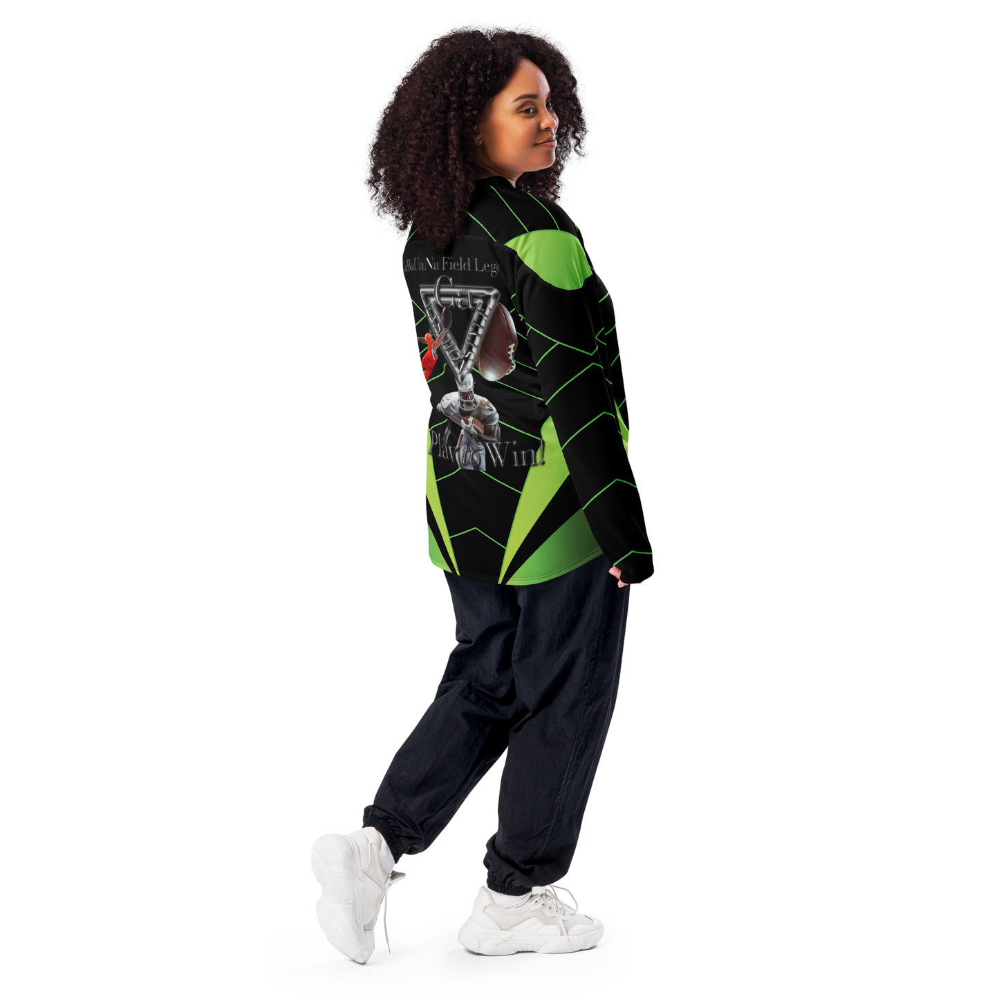 🏈 CaRaUaNa American Football Sweatshirt – Green Edition Carauana Store