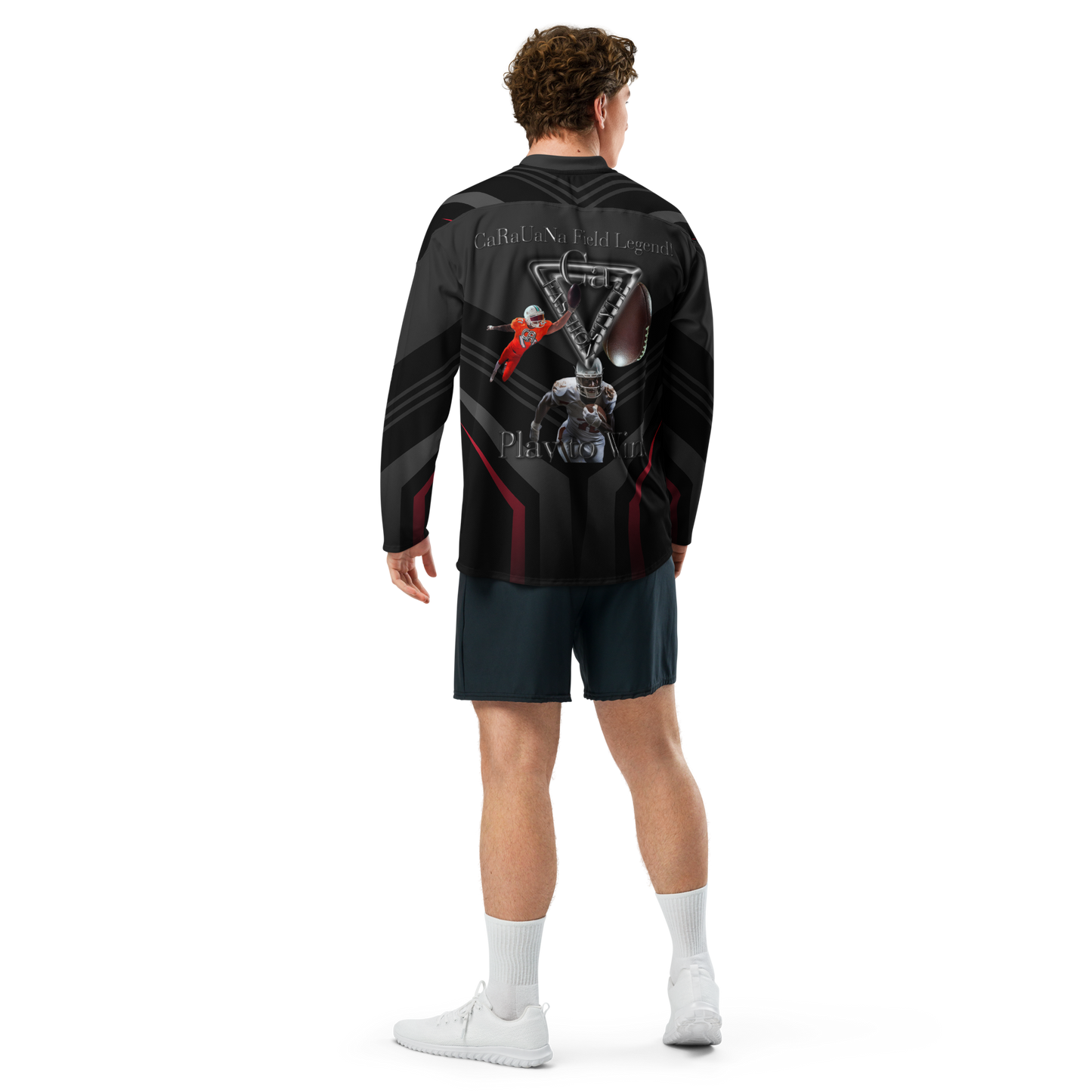 🏈 CaRaUaNa American Football Sweatshirt – Grey Carauana Store