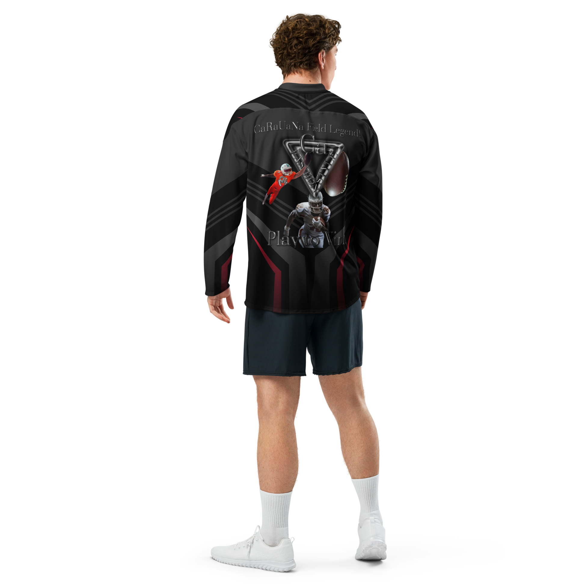 🏈 CaRaUaNa American Football Sweatshirt – Grey Carauana Store